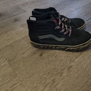 Camo High top Zipper Vans